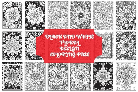Download Beautiful Flowers Coloring Pattern Page - Color Collection